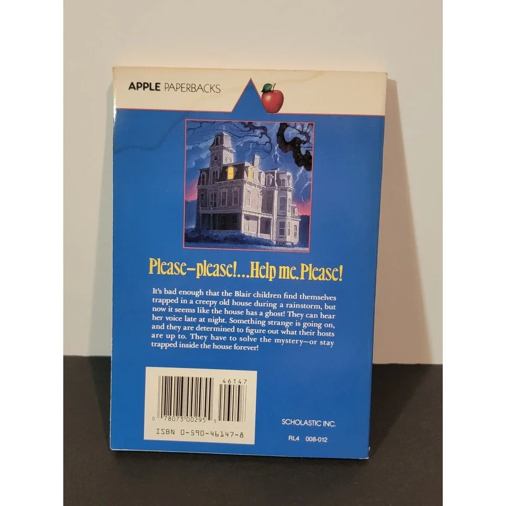 The Ghost That Came Alive Vic Crume 1992‎ Apple Paperbacks Scholastic